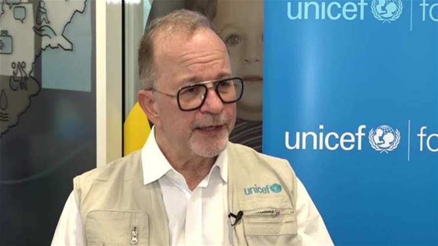 الـLBCI في مقابلة خاصة مع تيد شيبان نائب المدير التنفيذي لمنظمة اليونيسف الذي حضر الى لبنان ليعاين واقع الأطفال في ظل الحرب