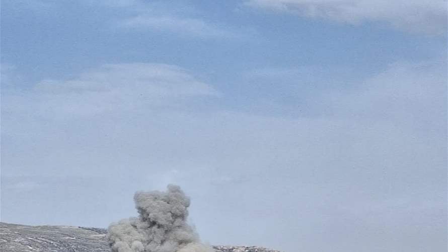 غارة على سحمر - البقاع الغربي