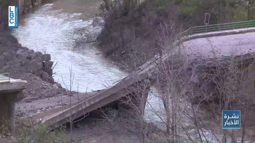 الـLBCI عند جسر القاسمية المدمّر بالغارات... ضرب البنى التحتية مستمر