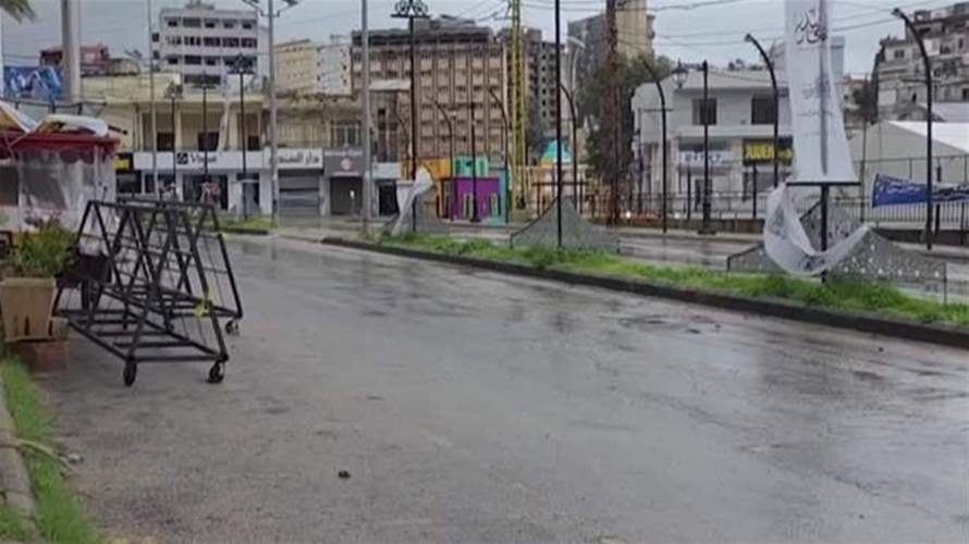 النبطية خلت من الناس ومن فرحة العيد