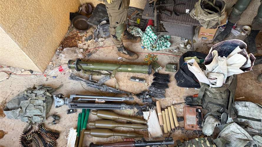 الجيش الاسرائيلي: دهم مبان عسكرية تابعة لحزب الله في جنوب لبنان والعثور على وسائل قتالية 