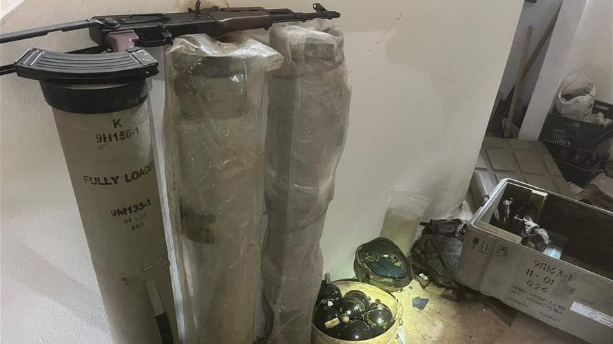 Israeli army claims it found anti-tank missile site in South Lebanon