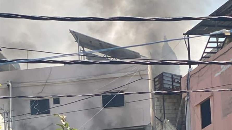 استهداف شقة سكنية في مخيم المية ومية - صيدا