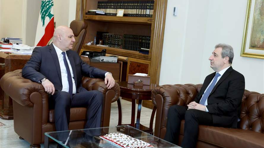 الرئيس جوزاف عون بحث مع عضو “اللقاء الديموقراطي” النائب وائل أبو فاعور تداعيات العدوان الإسرائيلي وأهمية الحفاظ على السلم الأهلي