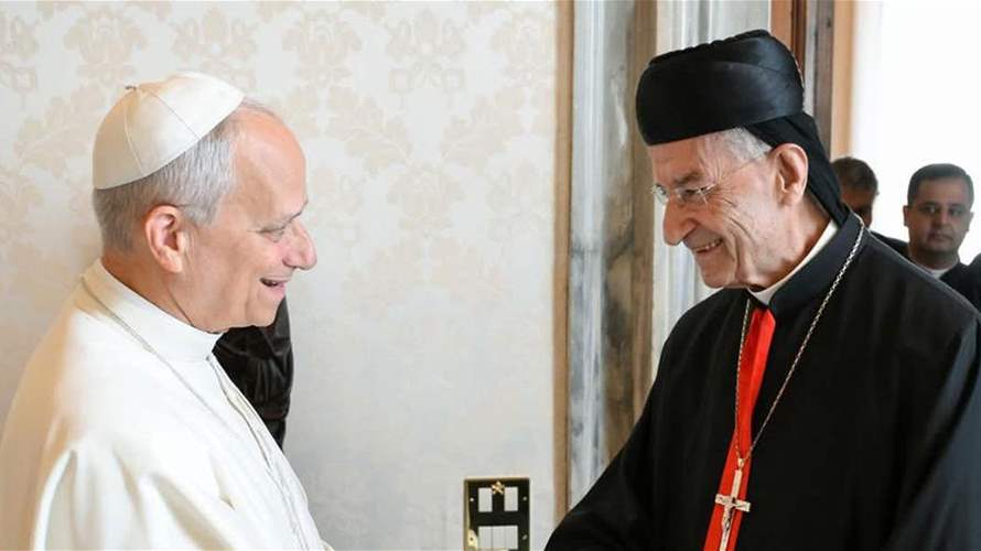 رسالة تهنئة بابوية للبطريرك الراعي في عيد البشارة ومرور 15 عامًا على خدمته البطريركية