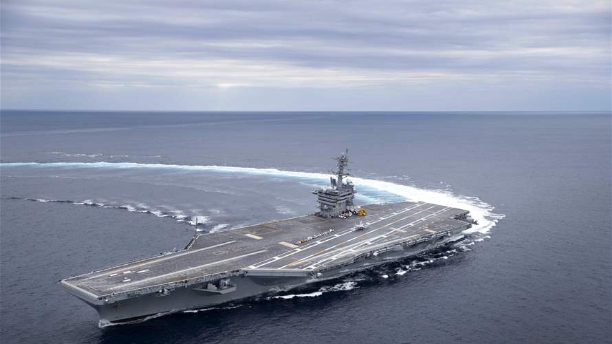 Iran military says fired missiles at US aircraft carrier