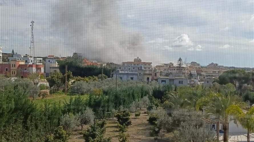 غارة استهدفت بلدة البيسارية قضاء صيدا