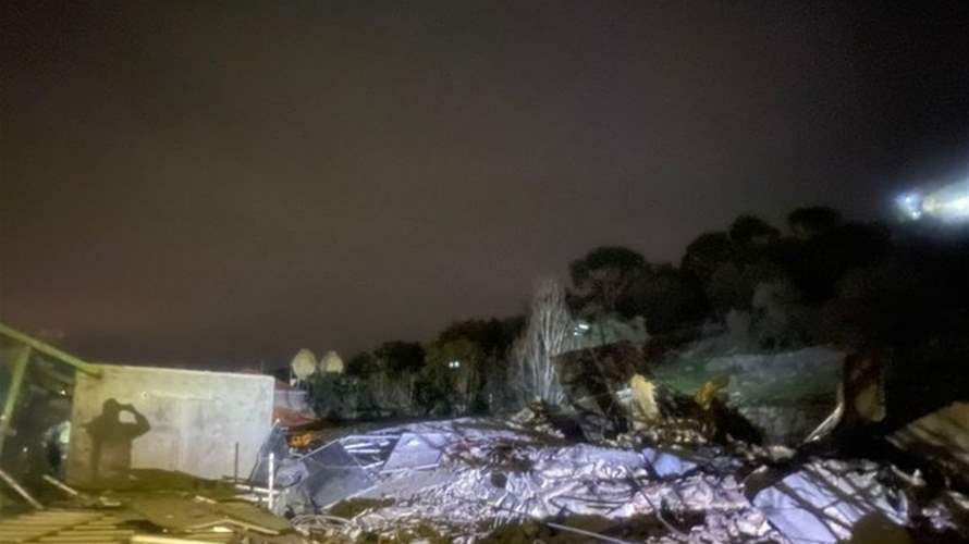 Israeli strike hits chalet near Hasbani River in Hasbaiyya