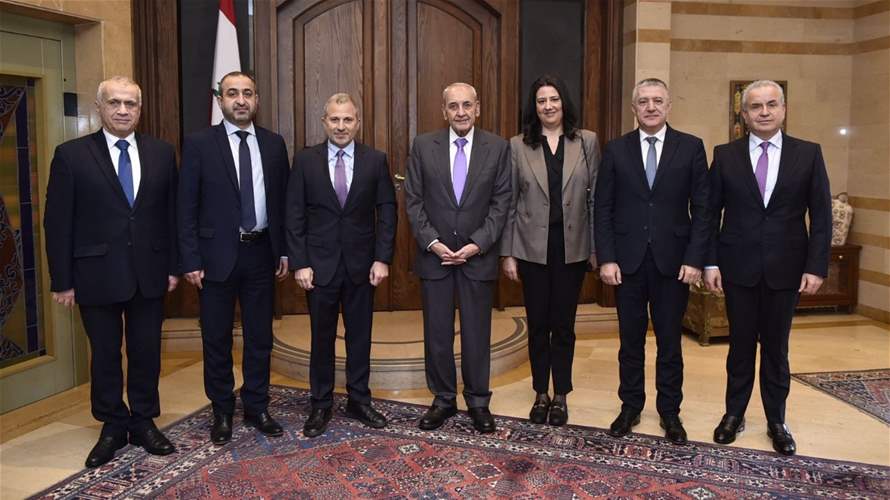الرئيس بري تسلم مقترح "التيار الوطني" لحماية لبنان... باسيل: الوحدة أساس كل شيء ولنتكلم كلاماً وطنياً وليس كلاماً طائفيا