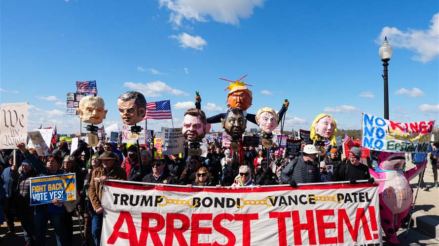 تظاهرات واسعة النطاق ضد ترامب في الولايات المتحدة