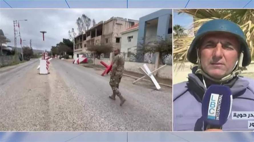 الإعتداءات الإسرائيلية مستمرة... استهداف مباشر لحاجز للجيش اللبناني 