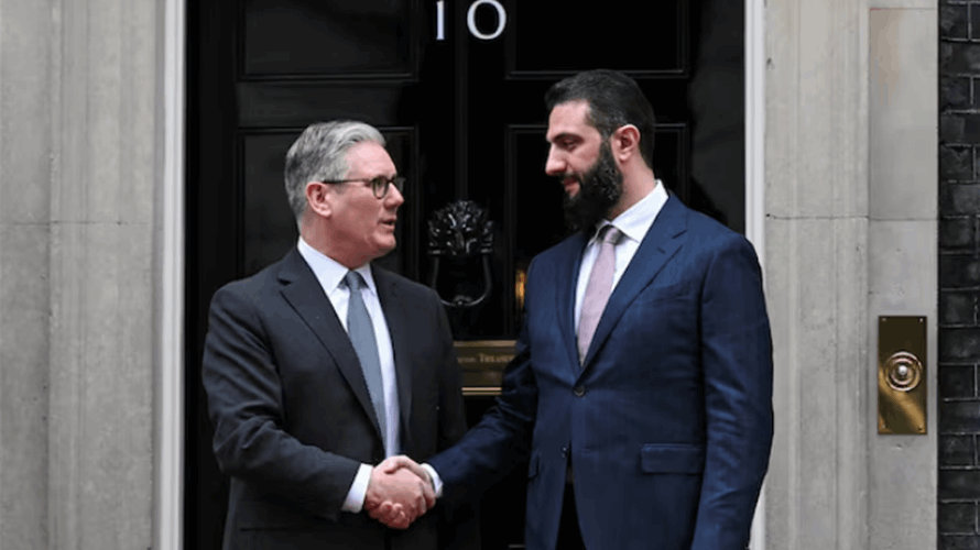 UK PM Starmer raises migration, border security in talks with Syria's president