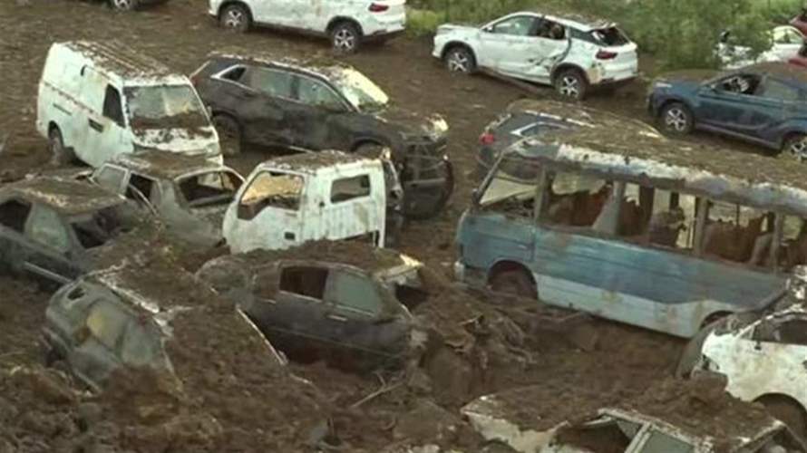 الـLBCI في مار روكز - المتن حيث سقط صاروخ إسرائيلي