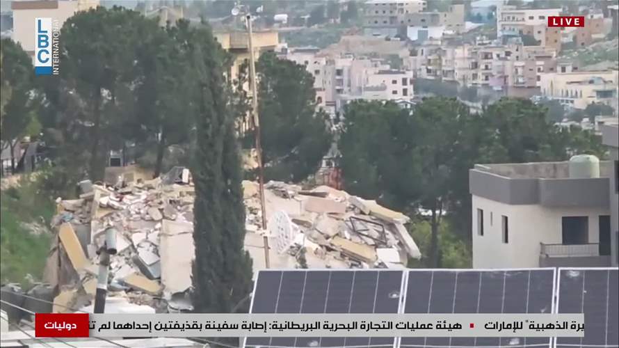 وتيرة الغارات تزداد في النبطية: استشهاد عائلة واستهداف للمدنيين وللآثار