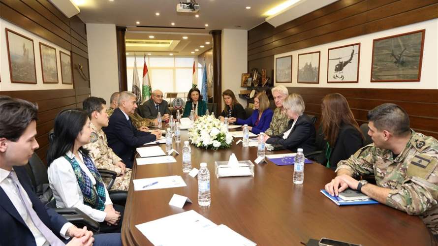 Lebanon’s Defense Minister signs mine action support agreement with UNDP and donor countries