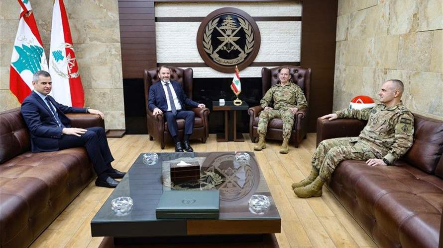 هيكل استقبل السفير القطري ونائبين وعرض مع الهزاع تعزيز التنسيق بين الجيش والسلطات السورية