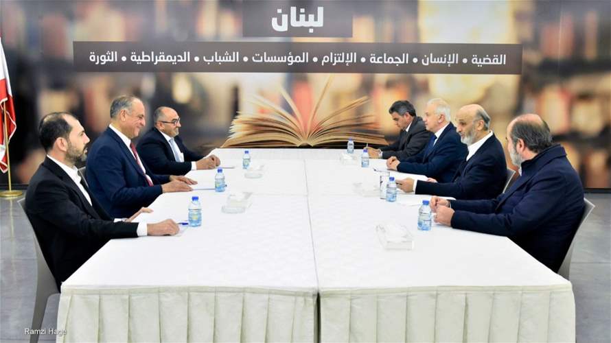 جعجع التقى وفد" الاعتدال الوطني" و"اللقاء النيابي المستقل" لدعم القرارات السيادية وحماية الاستقرار