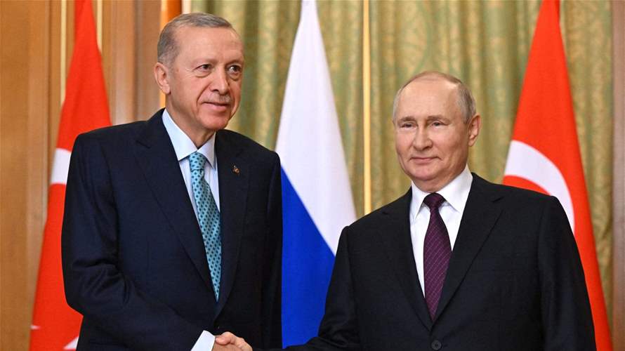 بوتين وإردوغان يدعوان الى وقف فوري لإطلاق النار في الشرق الأوسط 