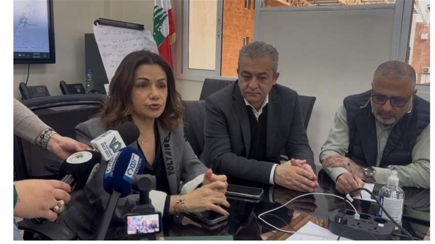 السيد تفقدت غرفة عمليات محافظة الجنوب: الدولة الى جانب النازحين وملتزمة تأمين احتياجاتهم