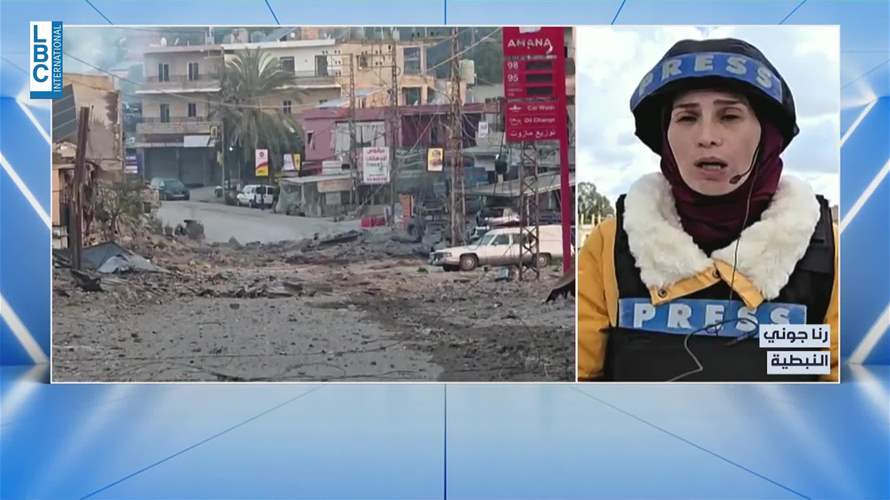 إعتداءات إسرائيلية على قضاء النبطية