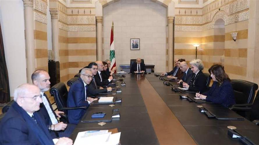 مرقص بعد الاجتماع الوزاري اليومي بالسراي: سلام عرض لمسار الاتصالات الرامية الى وقف الحرب