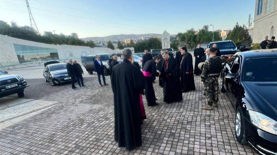 انطلاق البطريرك الراعي والوفد المرافق في جولة رجاء وثبات إلى جنوب لبنان