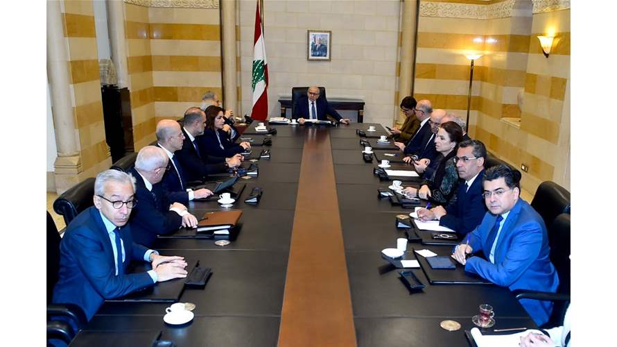 مرقص عن الاجتماع الوزاري برئاسة سلام: تأكيد الالتزام بتوجيهات وحدة الكوارث والجيش حفاظاً على سلامة النازحين