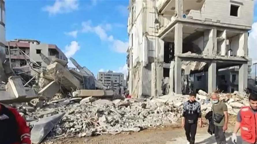 استهداف مجمع الزهراء في صيدا... حجم الدمار كبير