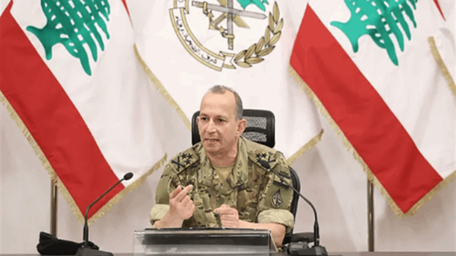 قائد الجيش يتفقد جنوب الليطاني ويطّلع على أضرار جسر القاسمية