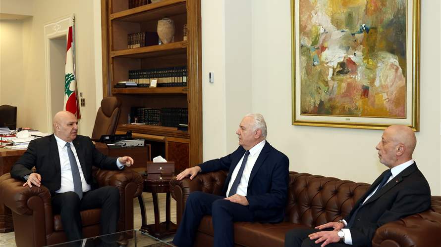 الرئيس جوزاف عون عرض مع رئيس مجلس القضاء الأعلى القاضي سهيل عبود مسار العمل القضائي في ظل الظروف الراهنة