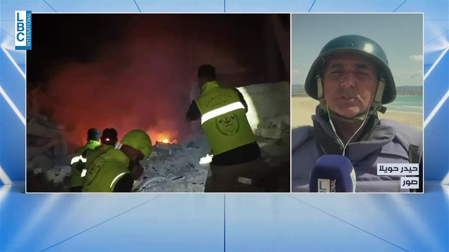 غارات كثيفة متواصلة على قضاء صور… آخر التطورات