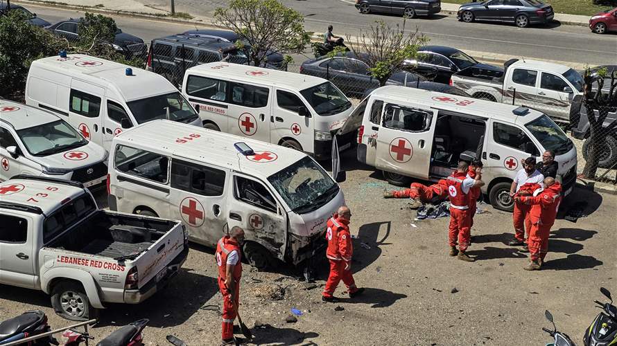Red Cross calls consecutive strikes in Lebanon 'gravely concerning'