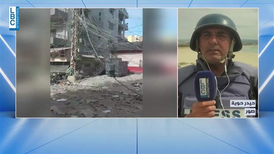 الاعتداءات الاسرائيلية لا تزال مستمرة على قرى قضاءي صور وبنت جبيل