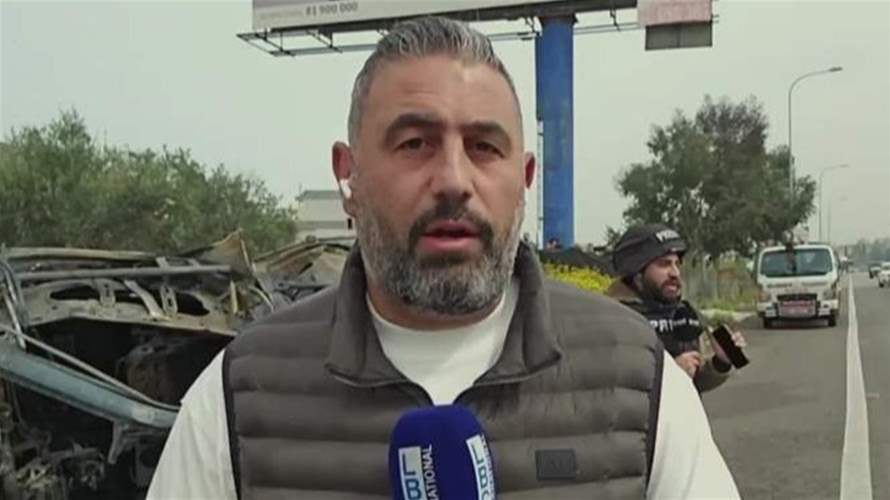 استهداف فان على طريق السعديات وسيارة على مفرق برجا... إليكم التفاصيل