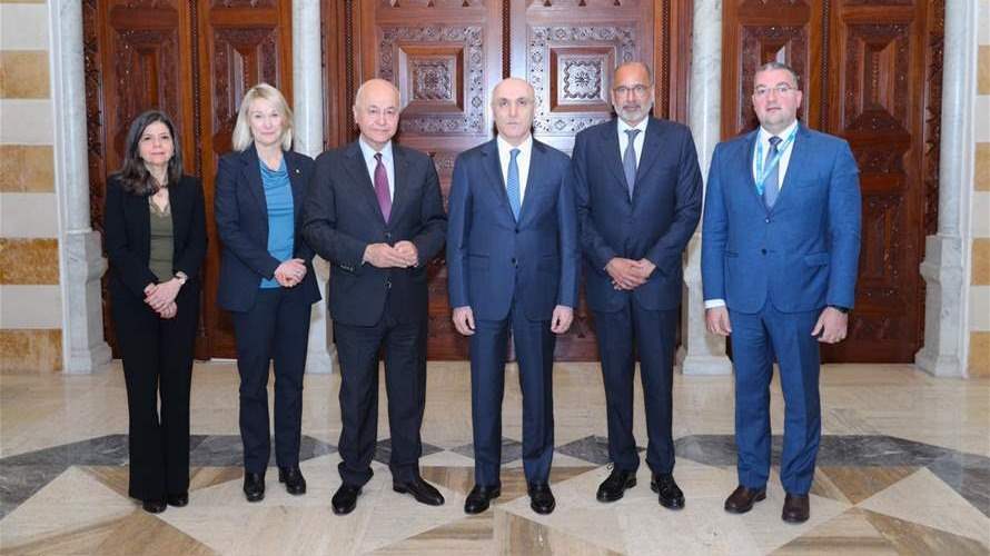 الحجار استقبل المفوض السامي للأمم المتحدة لشؤون اللاجئين: الهمّ الأول للبنان هو التوصل إلى وقف لإطلاق النار