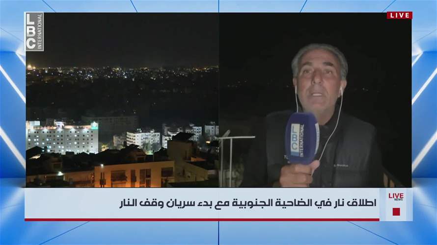 غارات على صور قبل دقائق من سريان وقف إطلاق النار