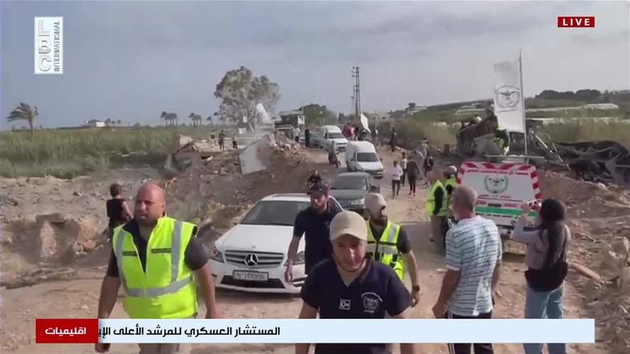 على جسر القاسمية الجيش اللبنانيّ يساهم في عودة النازحين