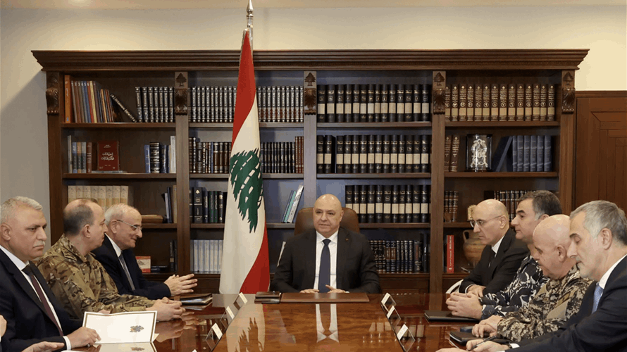 رئيس الجمهورية: ضرورة التنسيق بين الأجهزة الأمنية ولمداهمة الأماكن التي تضم مخازن أسلحة