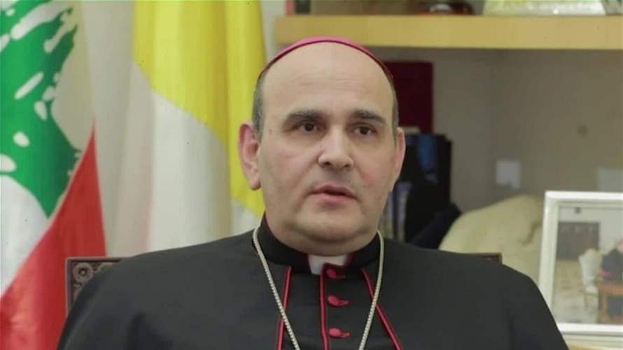 موكب السفير البابوي وصل إلى مكان الاستهداف في الطيري