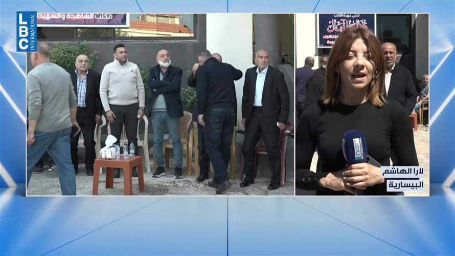 هكذا يبدو المشهد من منزل الزميلة الشهيدة آمال خليل