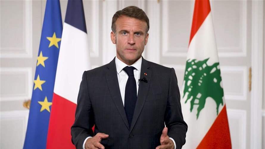 ماكرون: سننظم مؤتمرا لدعم لبنان