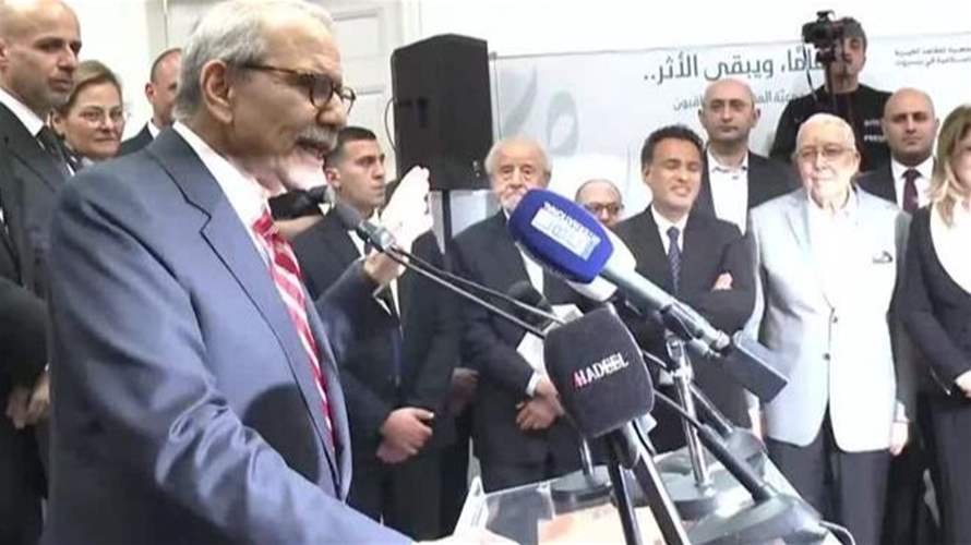 نواف سلام: مشروعنا واحد وهو بناء الدولة... ودريان: "نحن معك"