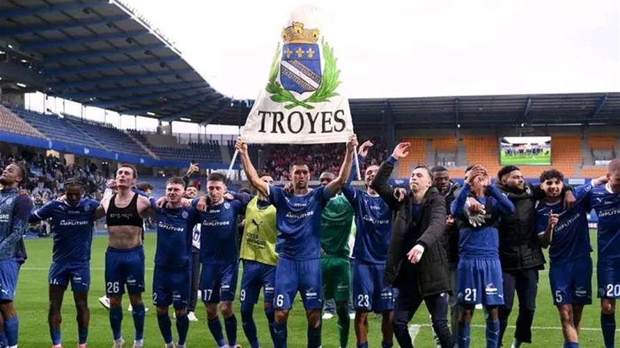 نادي "تروا" يحسم عودته إلى الدرجة الأولى الفرنسية