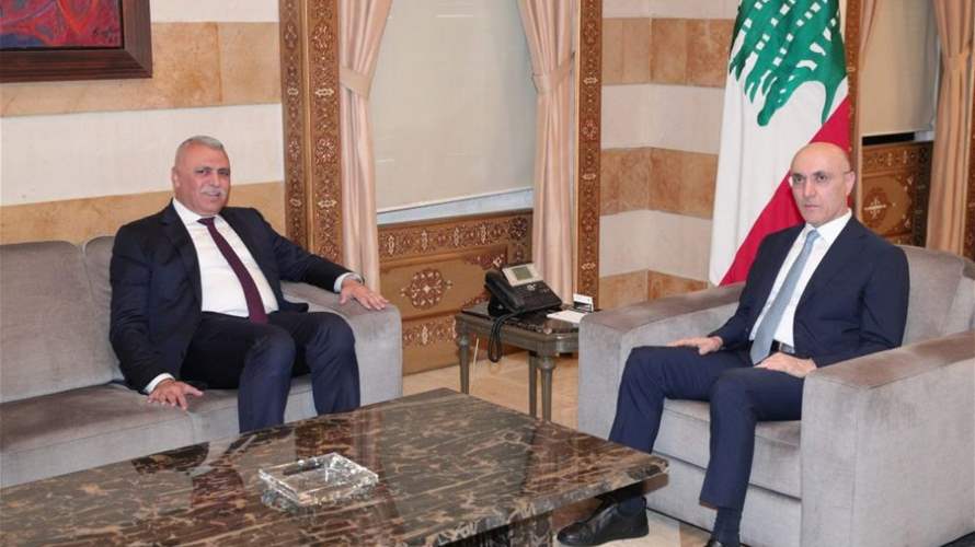 وزير الداخلية إلتقى اللواء حسن شقير... وتشديد على أهمية الحفاظ على الأمن والاستقرار الداخلي