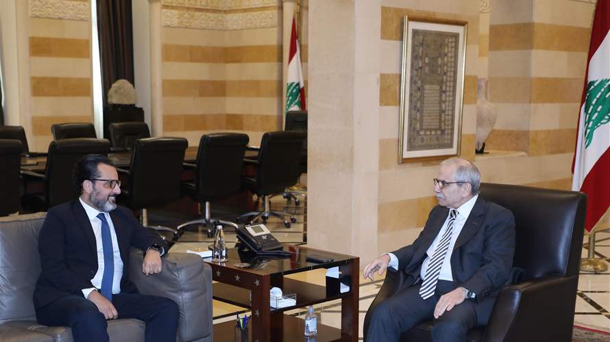 رئيس مجلس الوزراء نواف سلام استقبل النائب ميشال الدويهي والبحث تناول الأوضاع والتطورات الراهنة