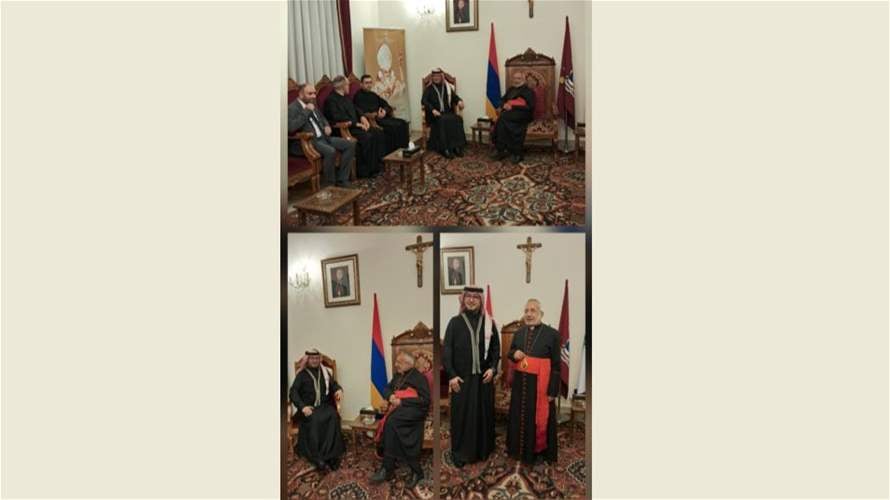 السفير السعودي زار ميناسيان: المرحلة الراهنة تتطلّب قيادات حكيمة تمتلك الجرأة والرؤية