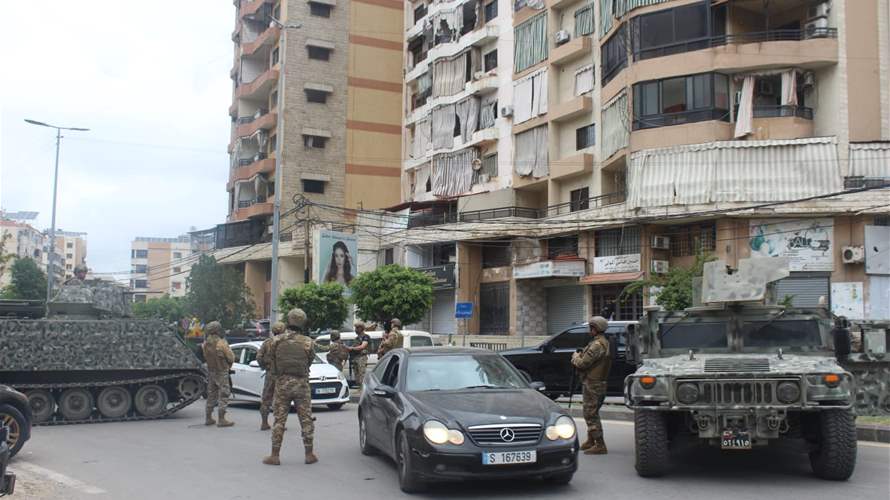 الجيش ينفّذ عمليات دهم في الضاحية الجنوبية لمنازل مطلقي النار