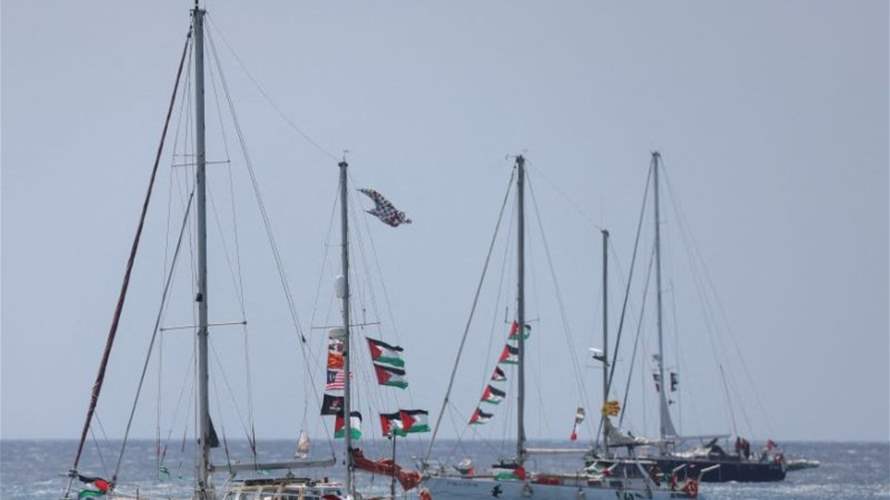محكمة إسرائيلية مدّدت احتجاز ناشطين في "أسطول الصمود" يومين