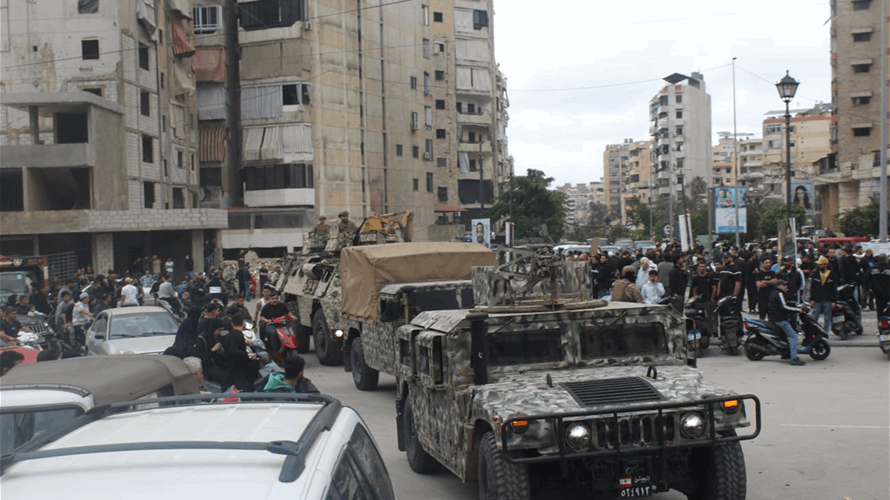 Lebanese army arrests suspect after gunfire at funeral in Beirut suburbs