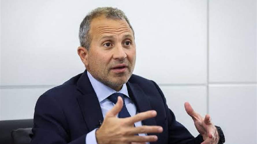 MP Bassil after meeting Berri warns of internal instability, calls for broader national dialogue on Lebanon unity
